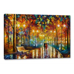Tablou Canvas Noapte ploioasa Reproducere - Afremov