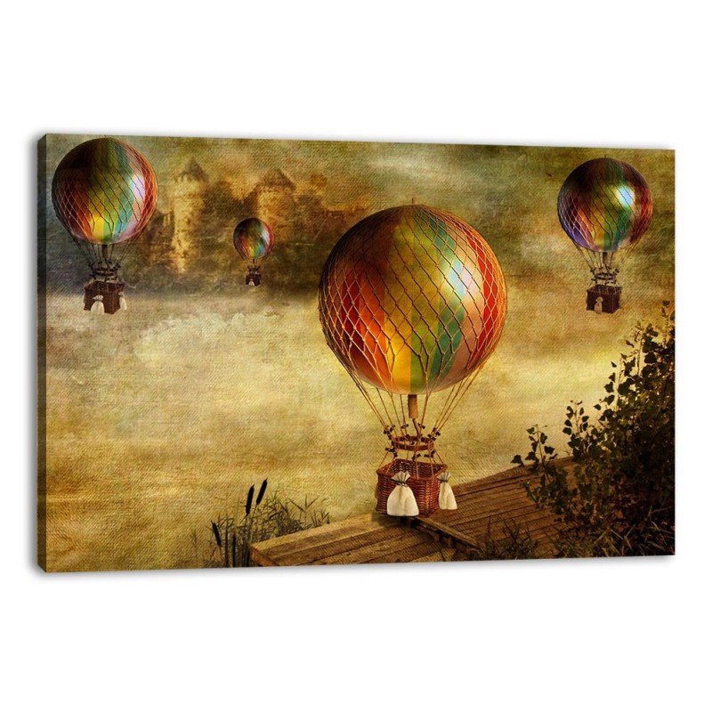 Tablou Canvas Baloane cu aer cald Tablou Canvas Baloane cu aer cald