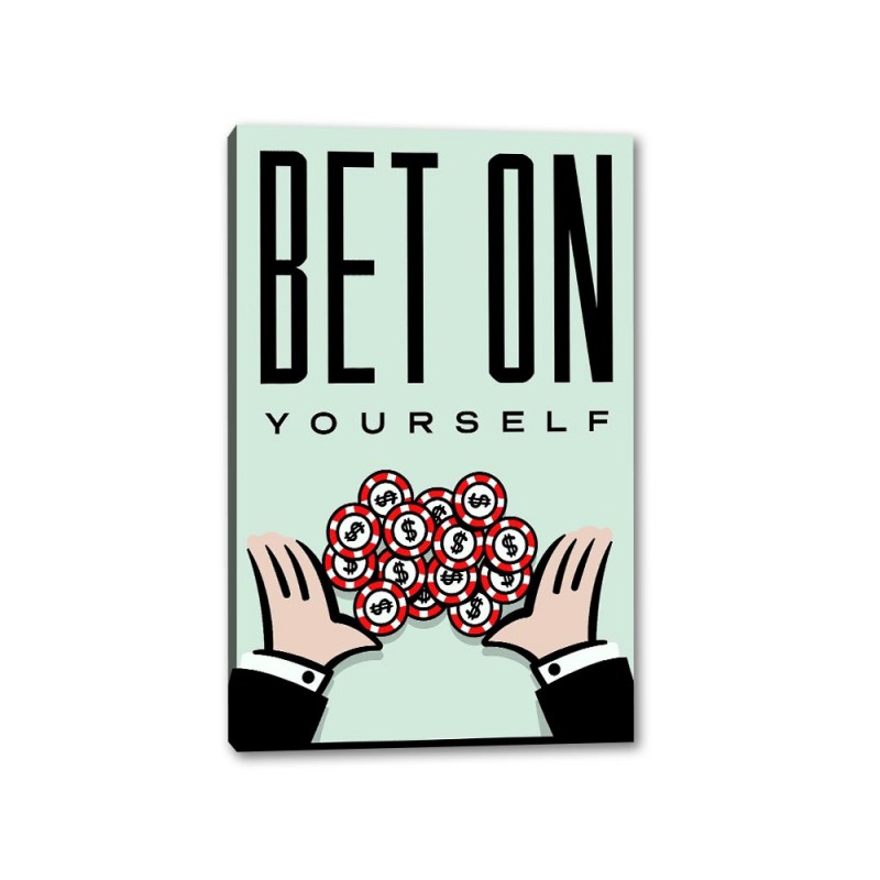 Tablou Canvas Motivational Bet ON Tablou Canvas Motivational Bet ON
