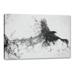 Tablou Canvas Corb digital art efect
