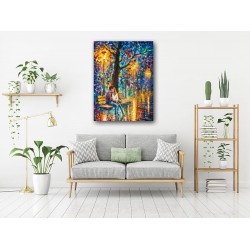 Tablou Canvas Reproducere Fericire - Afremov