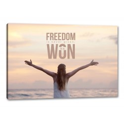 Tablou Canvas Motivational Freedom