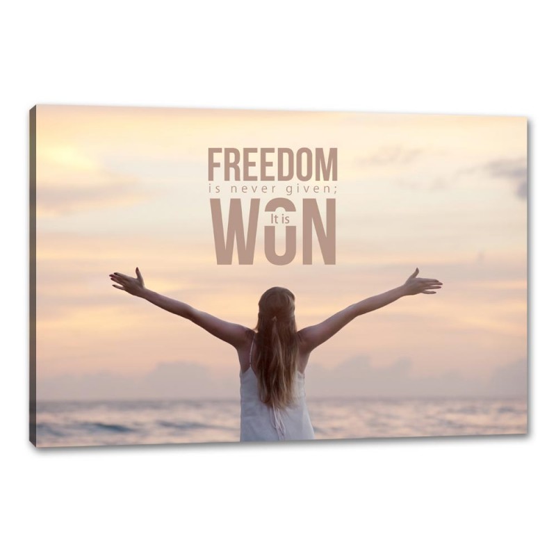 Tablou Canvas Motivational Freedom