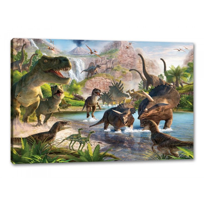 Tablou Canvas Insula Dinozaurilor