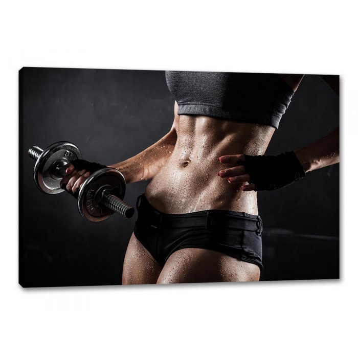 Tablou Canvas O zi obisnuita la sala 