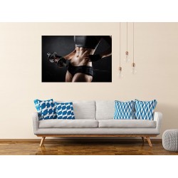 Tablou Canvas O zi obisnuita la sala 