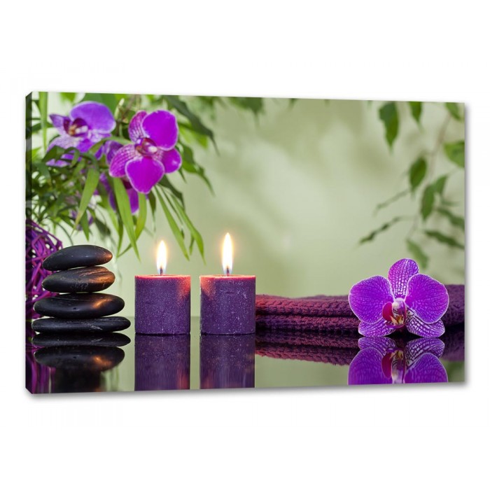 Tablou Canvas Lumanari Spa