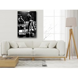 Tablou Canvas Motivational Gym Is my Office Tablou Canvas Motivational Gym Is my Office
