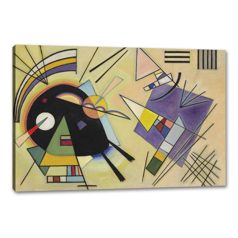 Tablou Canvas Abstract Negru si Violet Tablou Canvas Abstract Negru si Violet