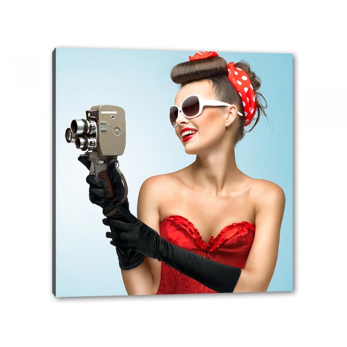 Tablou Canvas Retro Camera