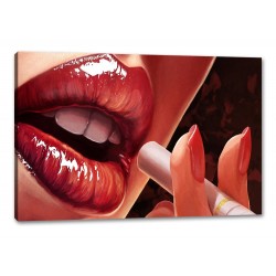 Tablou Canvas Seductie Red Lisps