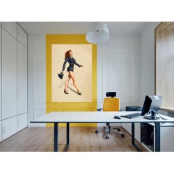 Tablou Canvas Fata Retro Mary