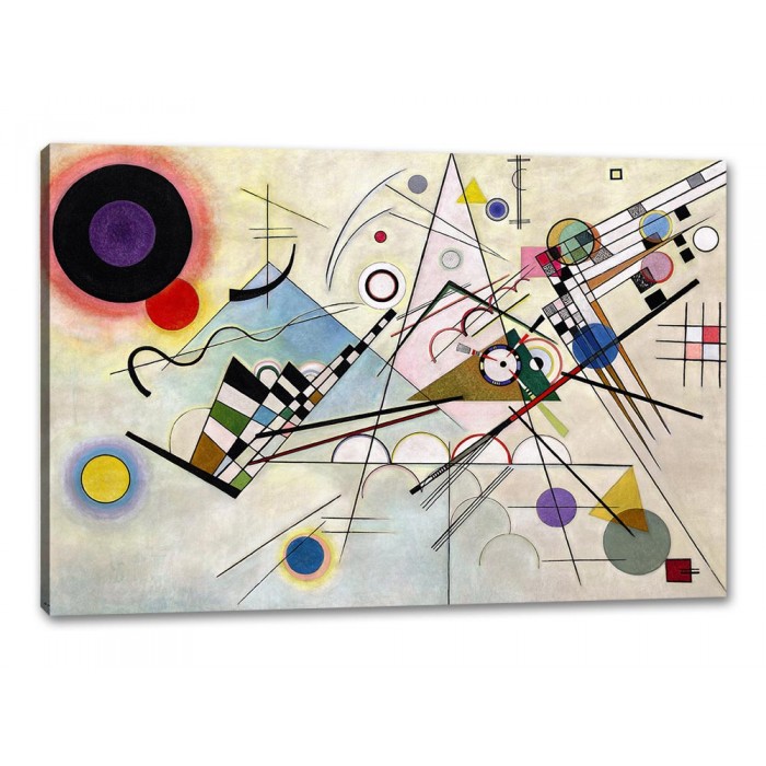 Tablou Canvas Forme si Sunete - Kandinsky