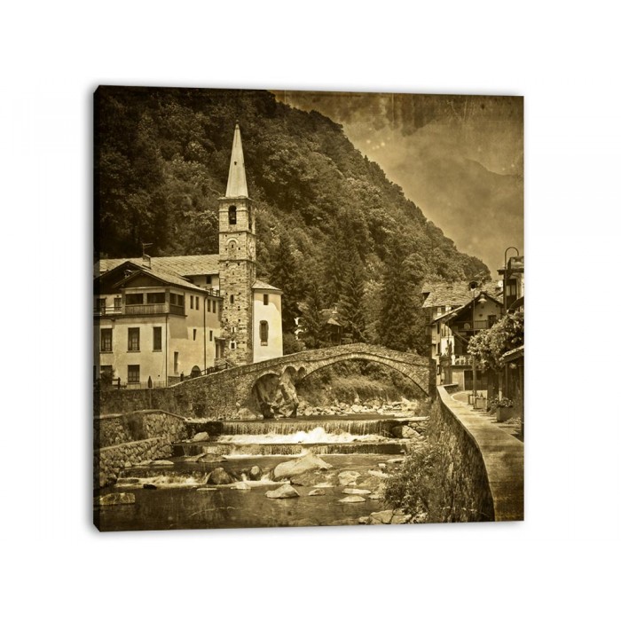 Tablou Canvas Varf de munte