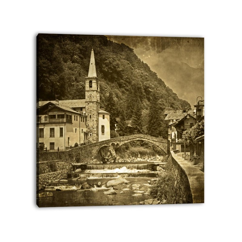 Tablou Canvas Varf de munte Tablou Canvas Varf de munte