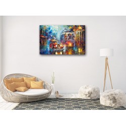 Tablou Canvas Vechiul San Francisco Reproducere