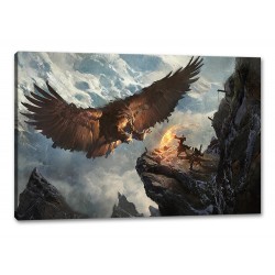 Tablou Canvas Vultur gigant fantezie