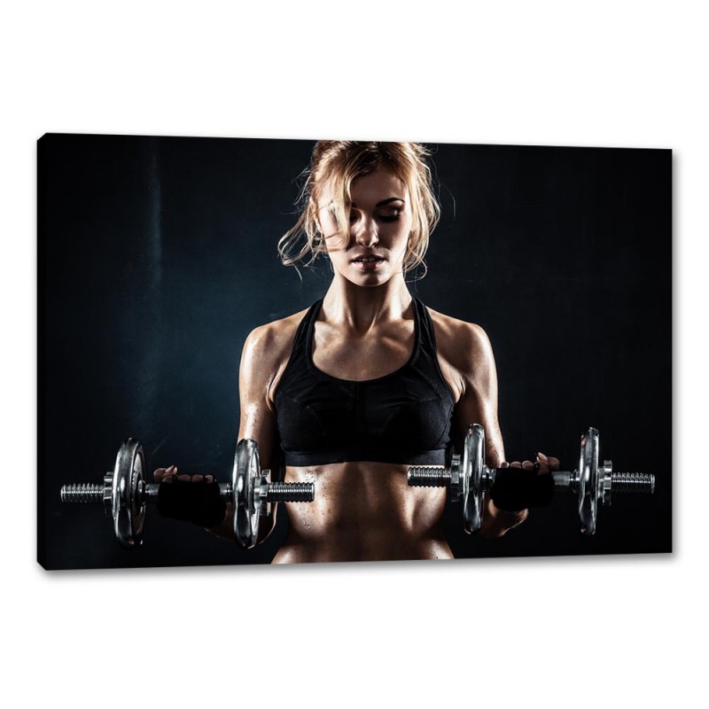 Tablou Canvas Fitness la sala 