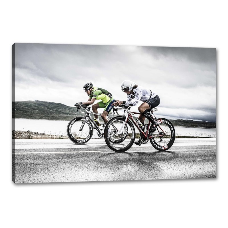 Tablou Canvas Ciclisti la Antrenamente Tablou Canvas Ciclisti la Antrenamente