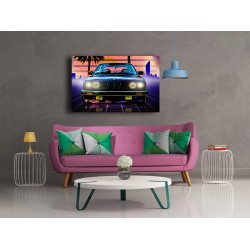 Tablou Canvas Retro Style BMW