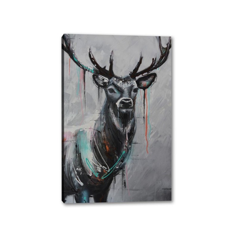 Tablou Canvas Cerb Watercolor Tablou Canvas Cerb Watercolor