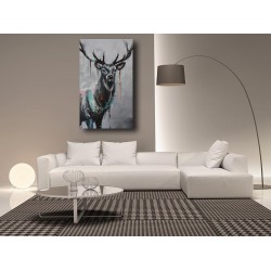 Tablou Canvas Cerb Watercolor Tablou Canvas Cerb Watercolor