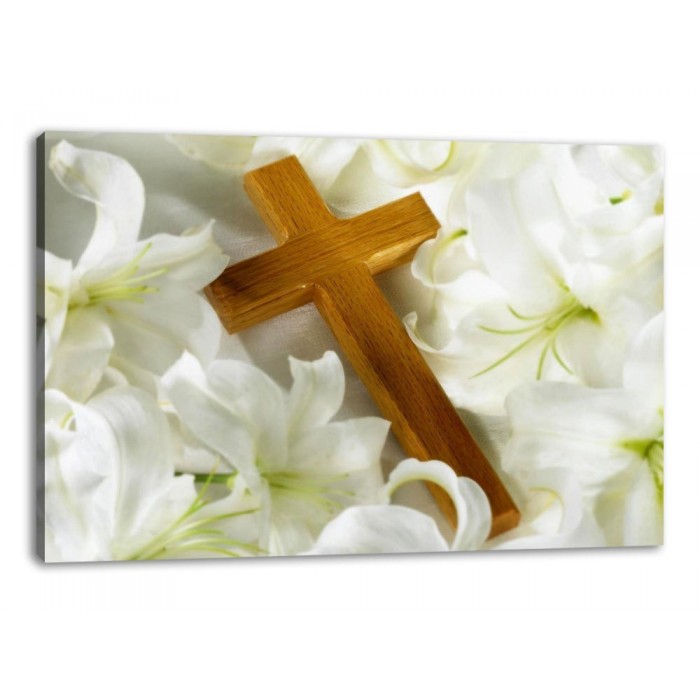 Tablou Canvas Cruce de lemn