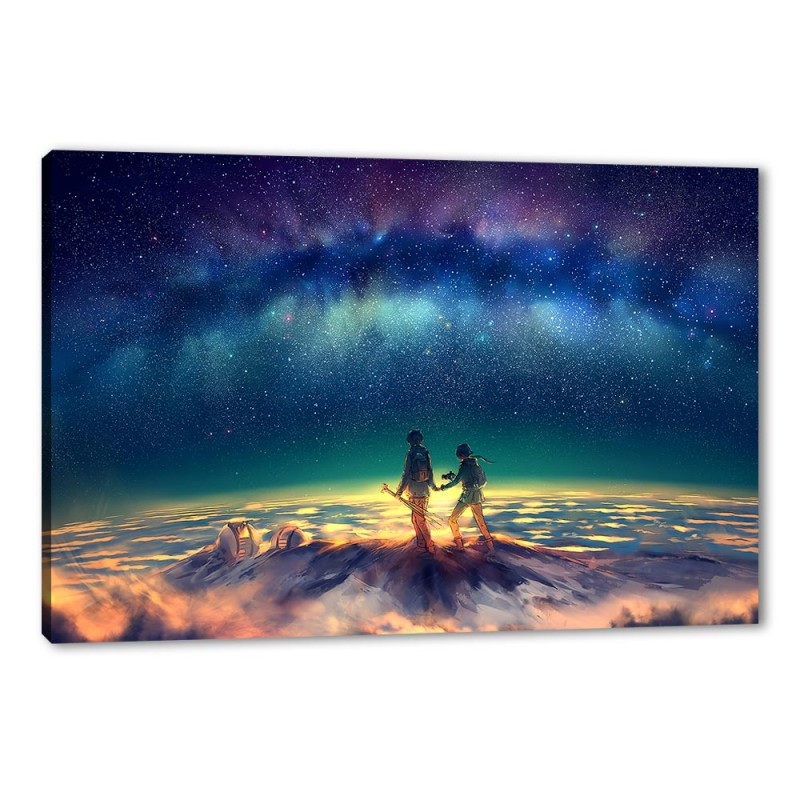 Tablou Canvas  Deasupra Lumii