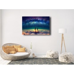 Tablou Canvas  Deasupra Lumii