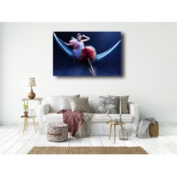 Tablou Canvas  Fata de pe luna