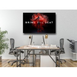 Tablou Canvas Bring The Beat Multicolor