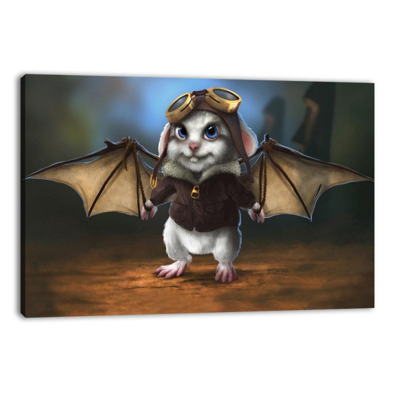 Tablou Canvas Iepulele Zburator Tablou Canvas Iepulele Zburator