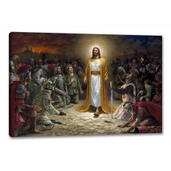 Tablou Canvas Isus si soldatii pictura