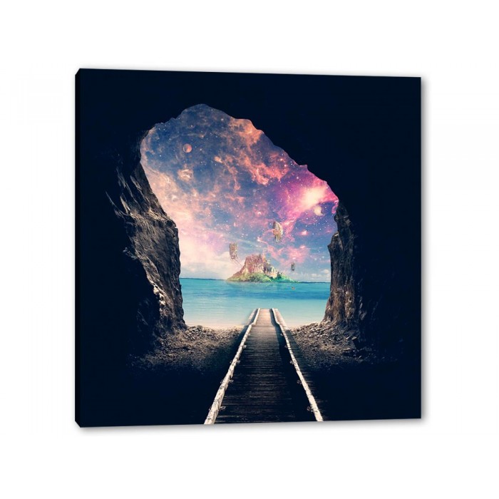 Tablou Canvas La capatul tunelului