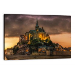 Tablou Canvas Castel in Apus