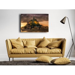 Tablou Canvas Castel in Apus