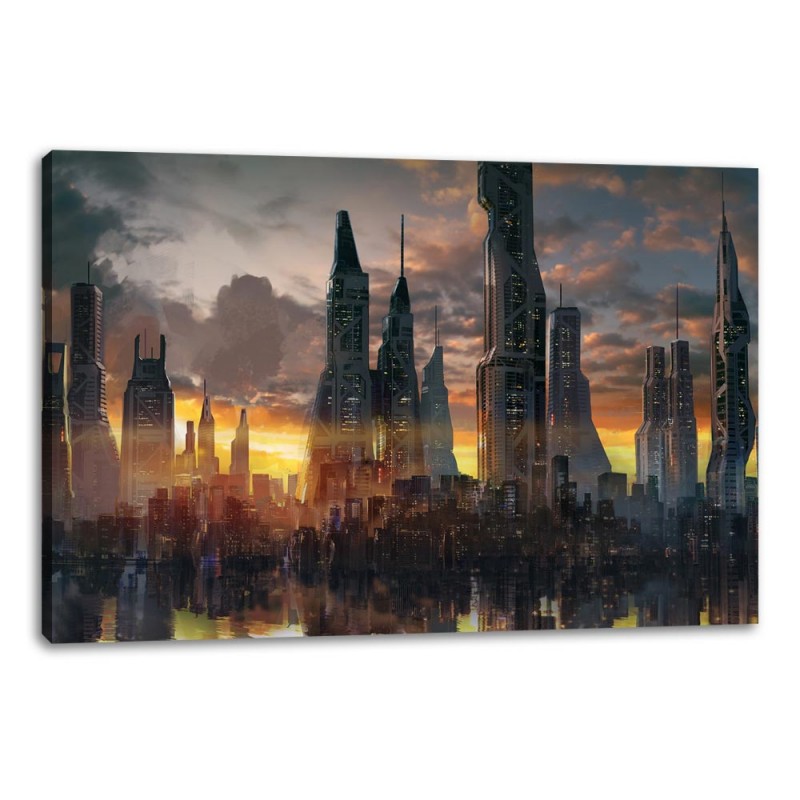 Tablou Canvas Oras din viitor