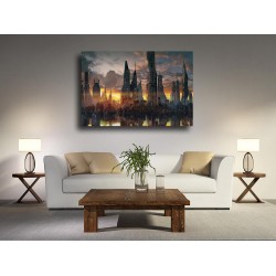 Tablou Canvas Oras din viitor