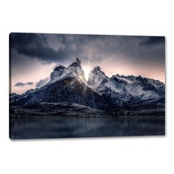 Tablou Rasarit in munti 