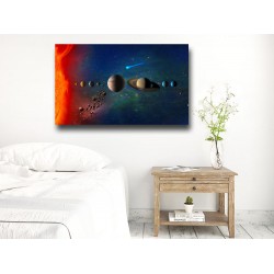 Tablou Canvas Sistemul Solar Cosmos