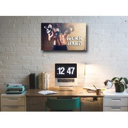 Tablou Canvas Motivational Work Hard