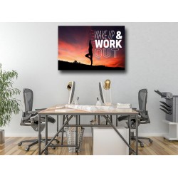 Tablou Canvas Motivational Work Out