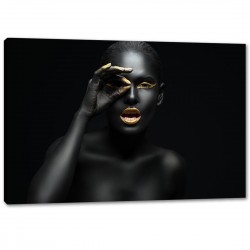 Tablou  Black & Gold Model