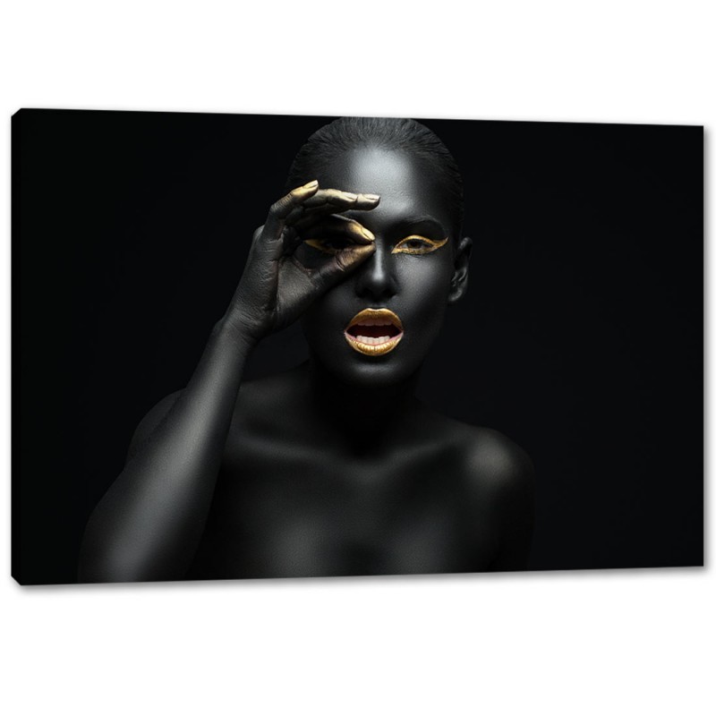 Tablou  Black & Gold Model