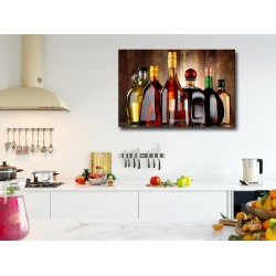 Tablou Canvas decor de restaurant sticle de alcool Tablou Canvas decor de restaurant sticle de alcool