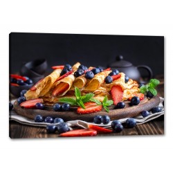 Tablou Canvas Decor Clatite cu Fructe