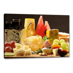 Tablou Canvas de bucatarie cu fructe