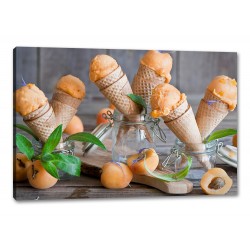 Tablou Canvas decor inghetata si caise