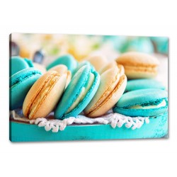 Tablou Canvas bucatarie decor macarons