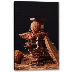 Tablou dulce de ciocolata